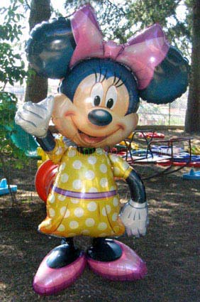 Allestimento minnie in mylar.