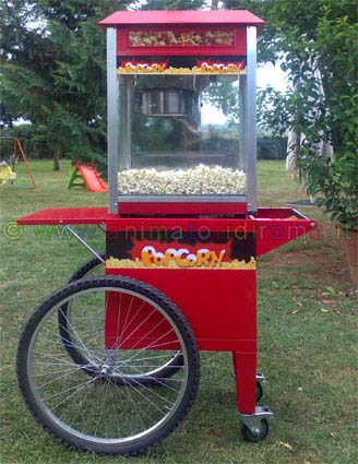 Noleggio carretto del pop-corn.