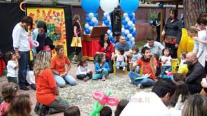 Feste per bambini a Roma con tre animatori.