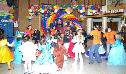 Animatori per feste per bambini a Roma.