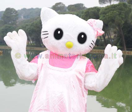 La nostra maschera di Hello Kitty