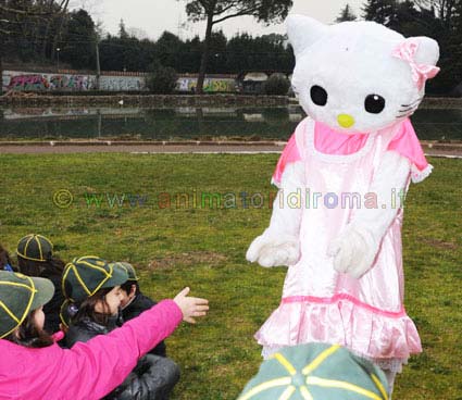 La nostra maschera di Hello Kitty