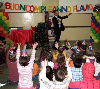 Maghi per feste di bambini a Roma.