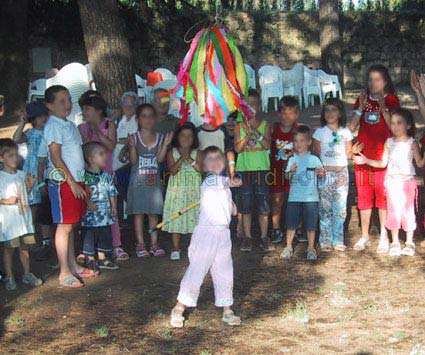 Le attività ludiche per le feste dei bambini.